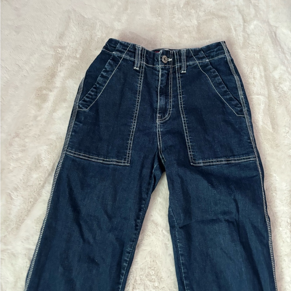 Wide Leg High Rise Pant - Picture 2 of 4